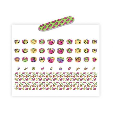 Stickere pentru unghii model variat, Djeco - poza 3