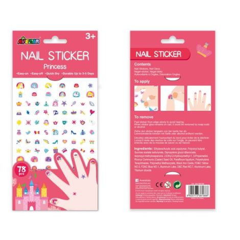 Stickere pentru unghii - Printesa - poza 3