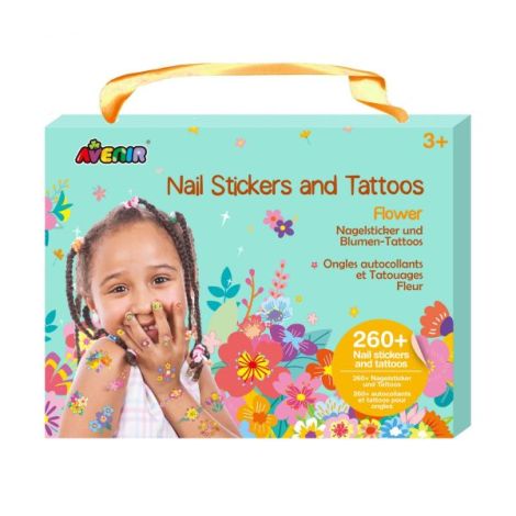 Stickere pentru unghii si tatuaje - Flori - poza 1
