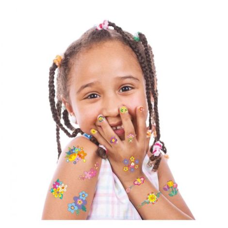 Stickere pentru unghii si tatuaje - Flori - poza 2