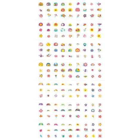 Stickere pentru unghii si tatuaje - Flori - poza 5