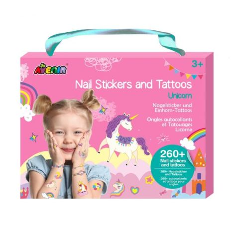Stickere pentru unghii si tatuaje - Unicorni - poza 1