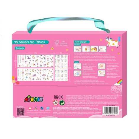 Stickere pentru unghii si tatuaje - Unicorni - poza 4