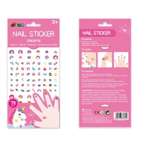 Stickere pentru unghii - Unicorni - poza 2