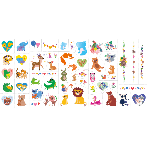 Stickere si tatuaje pentru fata - set parinte-copil - distractie in familie - poza 5