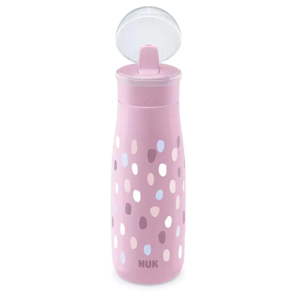 Sticla sport 2 in 1 Nuk Mini Me Flip 450 ml 12 luni + Mov