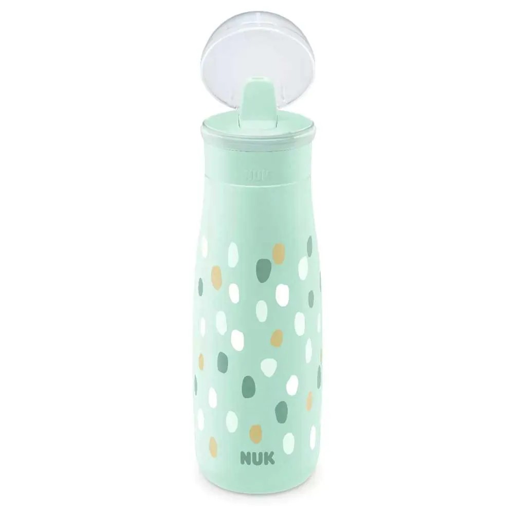 Sticla sport 2 in 1 Nuk Mini Me Flip 450 ml 12 luni + Verde - poza 1