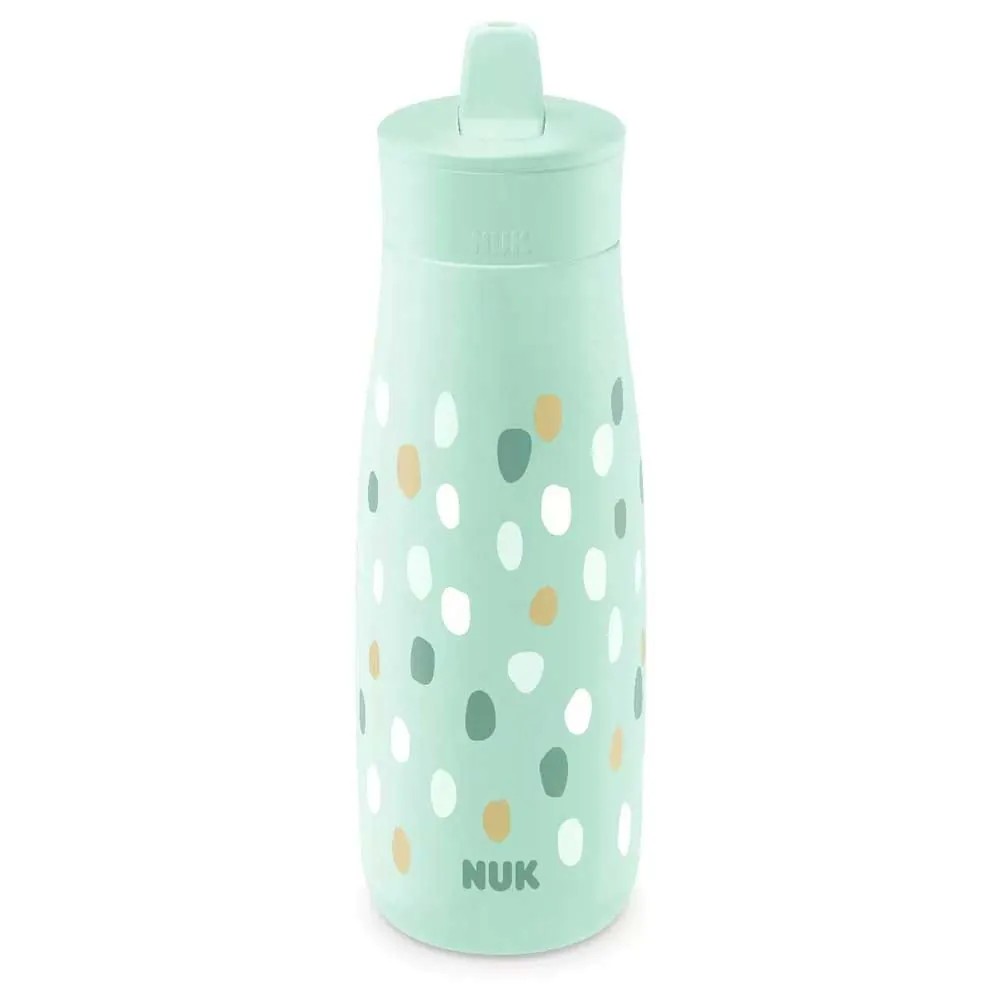 Sticla sport 2 in 1 Nuk Mini Me Flip 450 ml 12 luni + Verde - poza 2