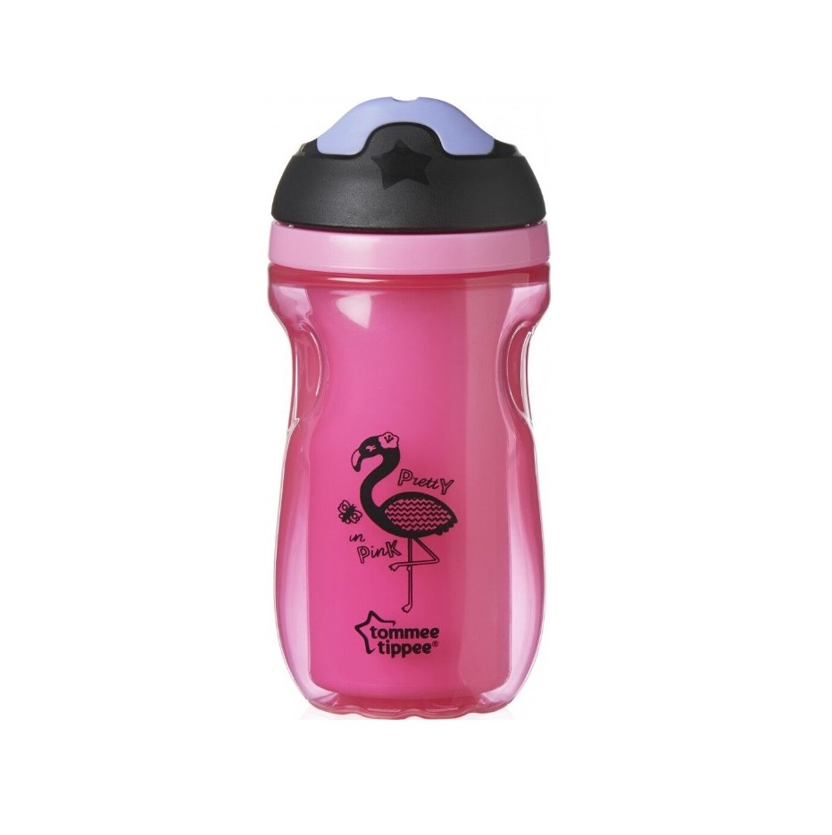 Sticla termica antivarsare Tommee Tippee 12 luni + cyclam 260 ml - poza 1