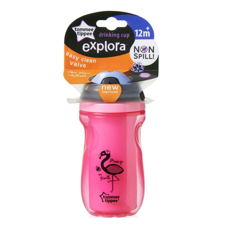 Sticla termica antivarsare Tommee Tippee 12 luni + cyclam 260 ml - poza 2
