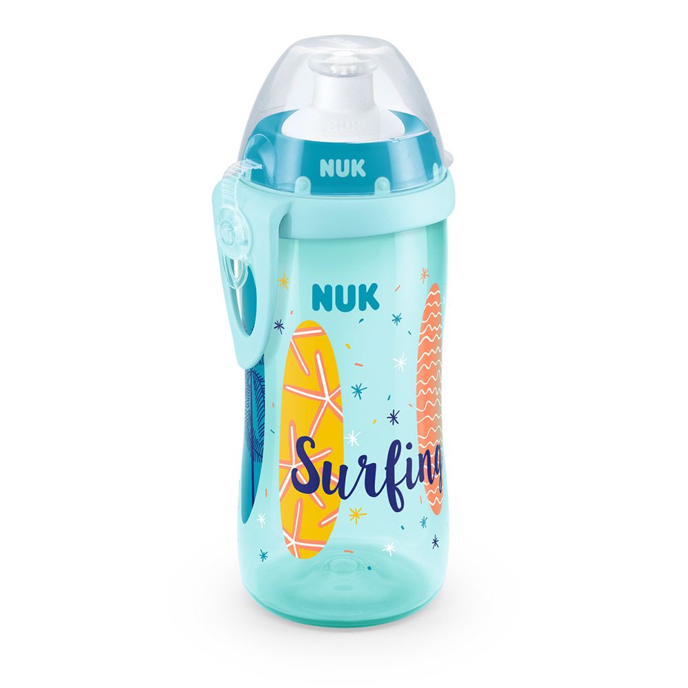 Sticluta cu valva Nuk Junior Cup Beach Time 300 ml 36 luni + - poza 1