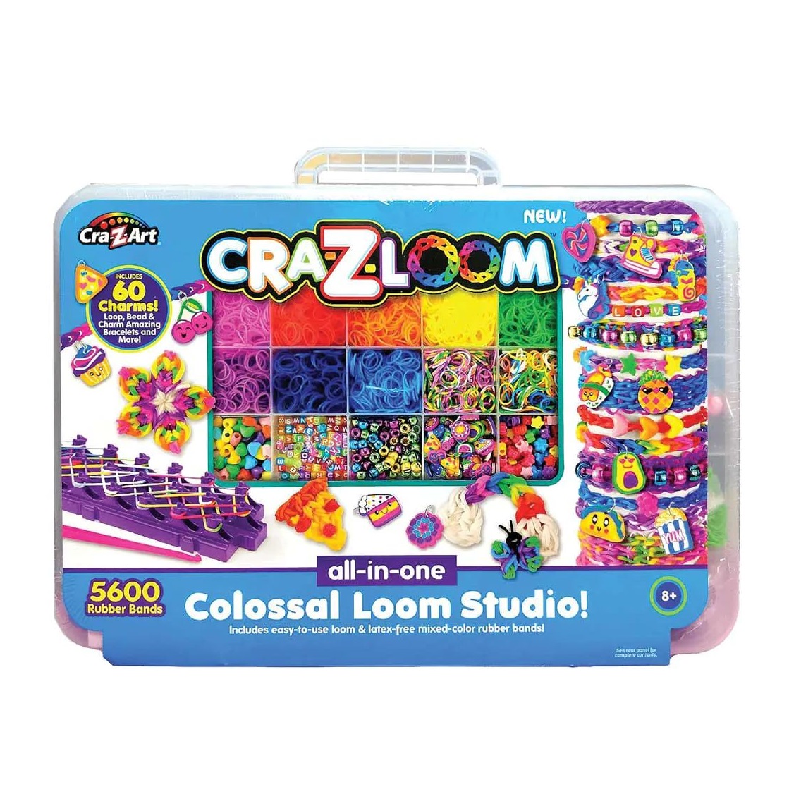 Studio creatie bratari cu elastice CrazArt Colossal Loom - poza 3