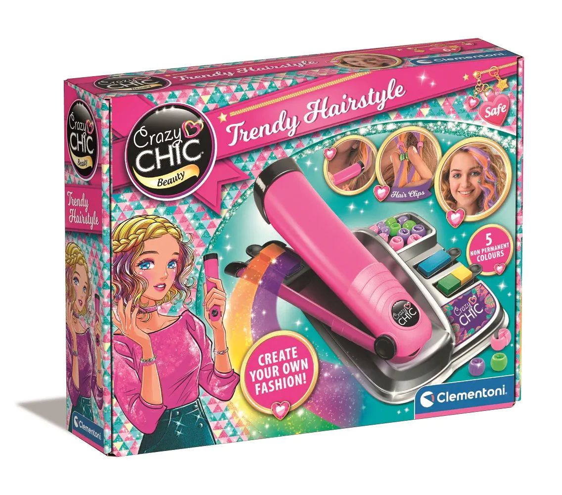 Studioul de hairstyle Clementoni Crazy Chic Trendy Hairstyle - poza 2