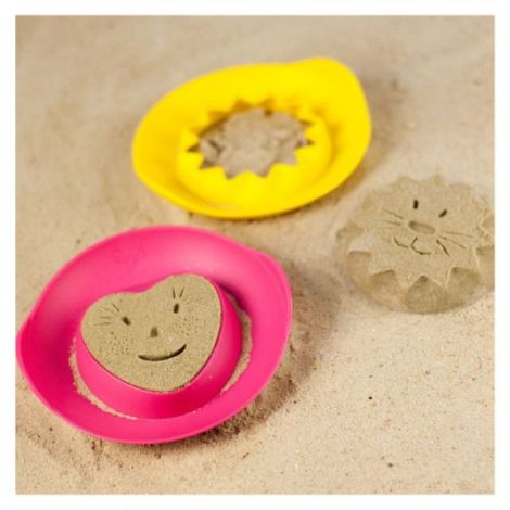 SunnyLove, set 2 forme pentru nisip, Quut Toys, nisip senzorial modelabil, QT170495 - poza 4