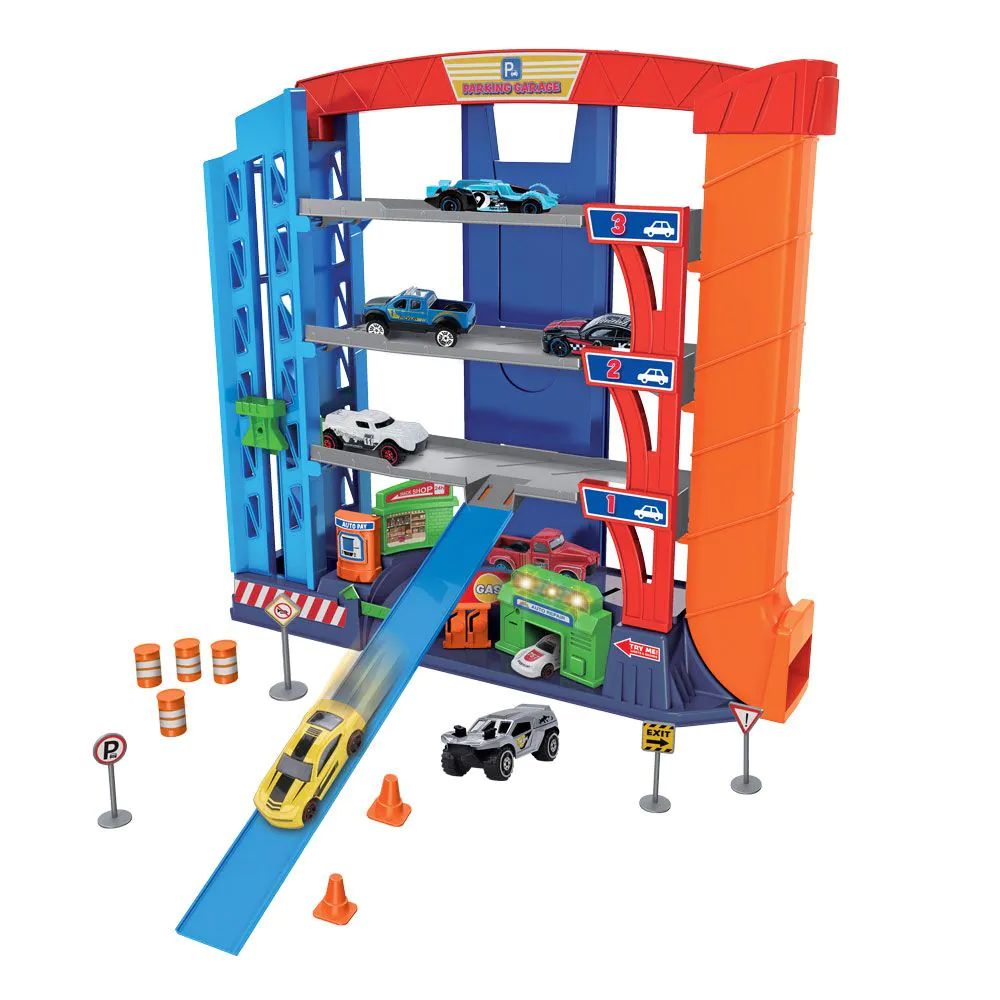 Super Garaj cu 4 niveluri si masinute Super Parking - poza 1