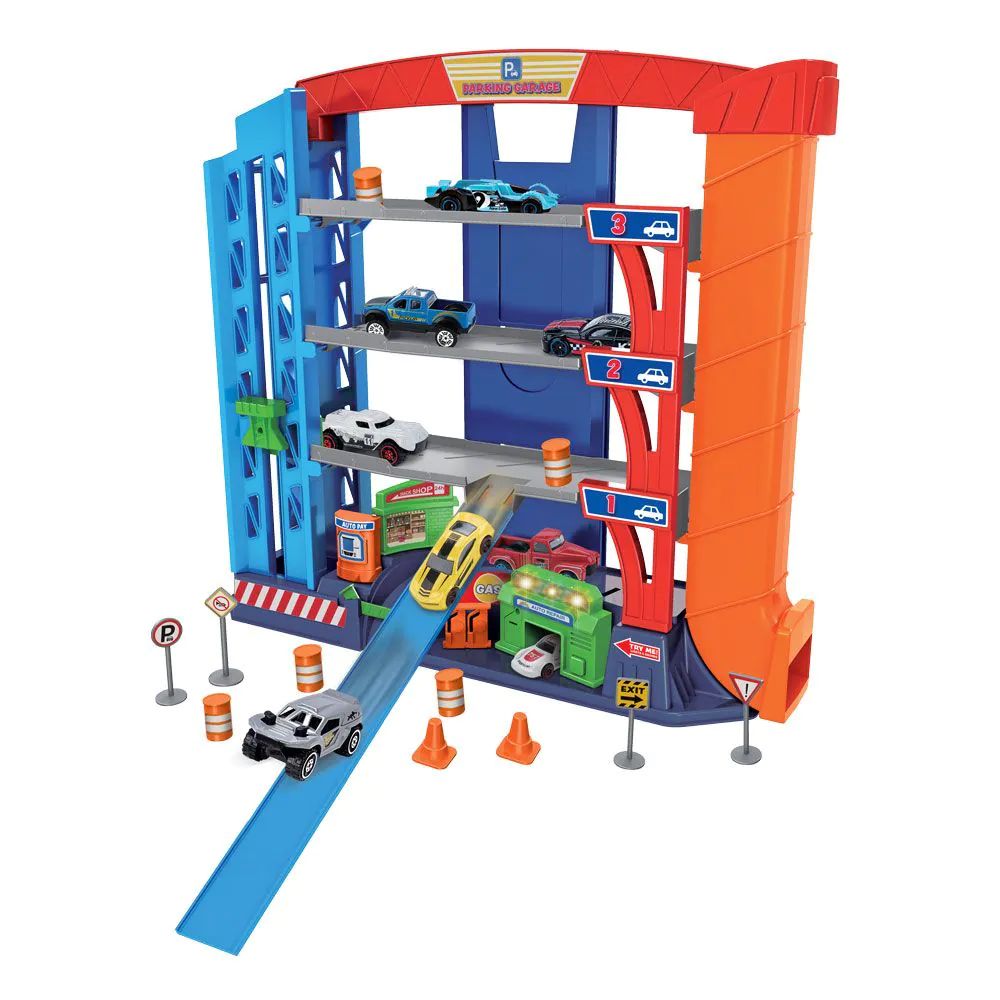 Super Garaj cu 4 niveluri si masinute Super Parking - poza 3