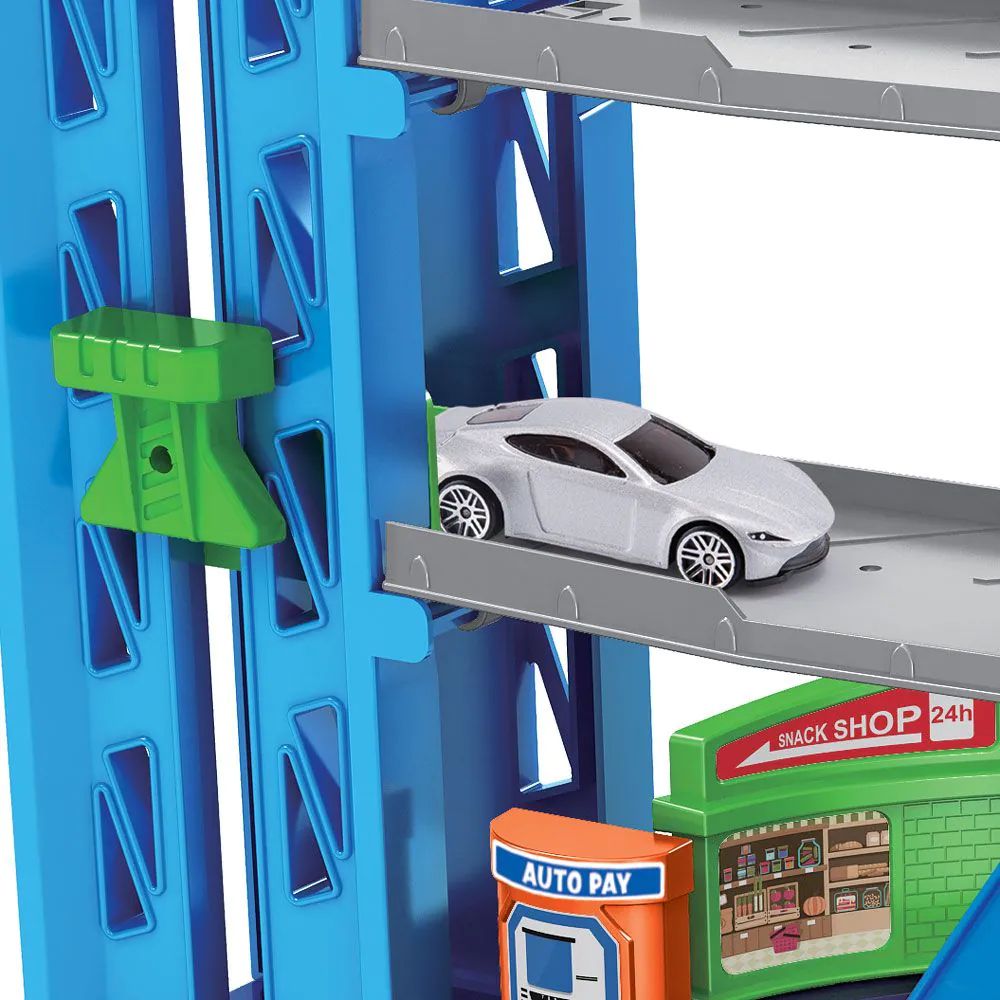 Super Garaj cu 4 niveluri si masinute Super Parking - poza 4