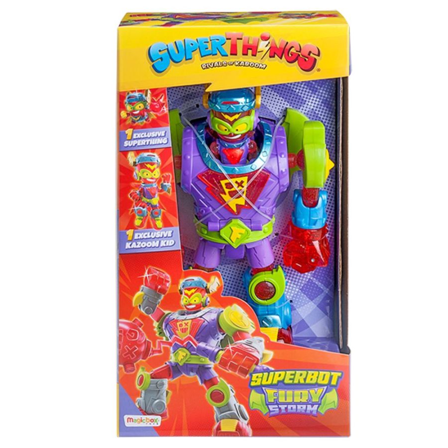 Super Robot cu accesorii Superthings Fury Storm - poza 2