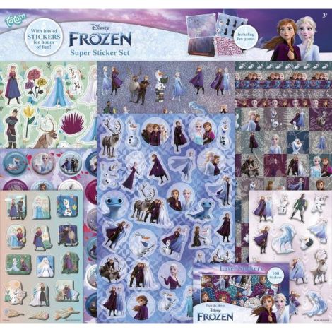 Super set abtibilduri Disney Frozen - poza 1