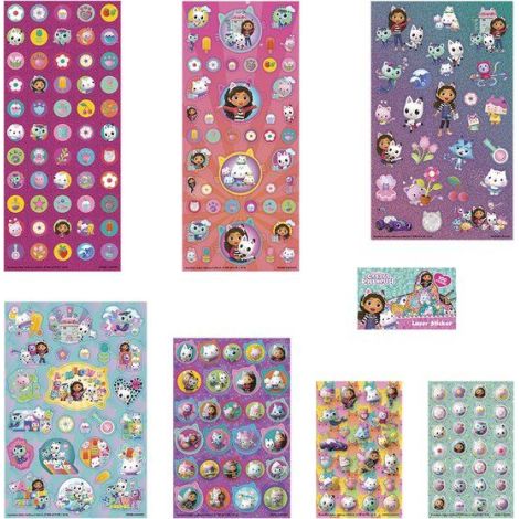 Super set abtibilduri Gabby s Dollhouse - poza 3