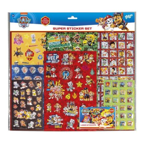Super set abtibilduri Paw Patrol, Patrula Catelusilor - poza 1