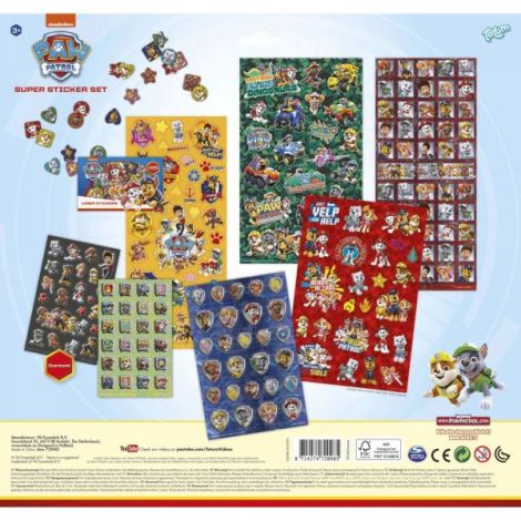 Super set abtibilduri Paw Patrol, Patrula Catelusilor - poza 2