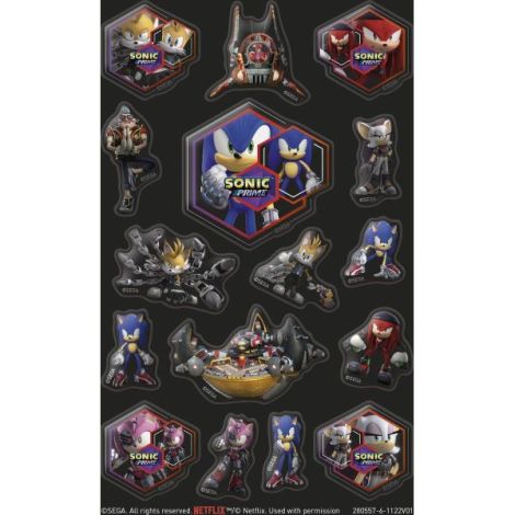 Super set abtibilduri Sonic Prime - poza 3