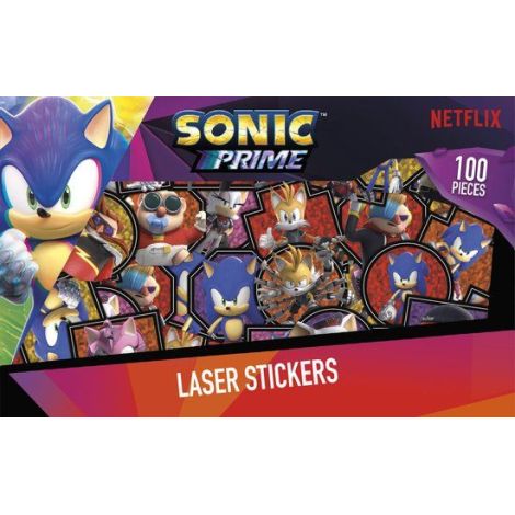 Super set abtibilduri Sonic Prime - poza 4