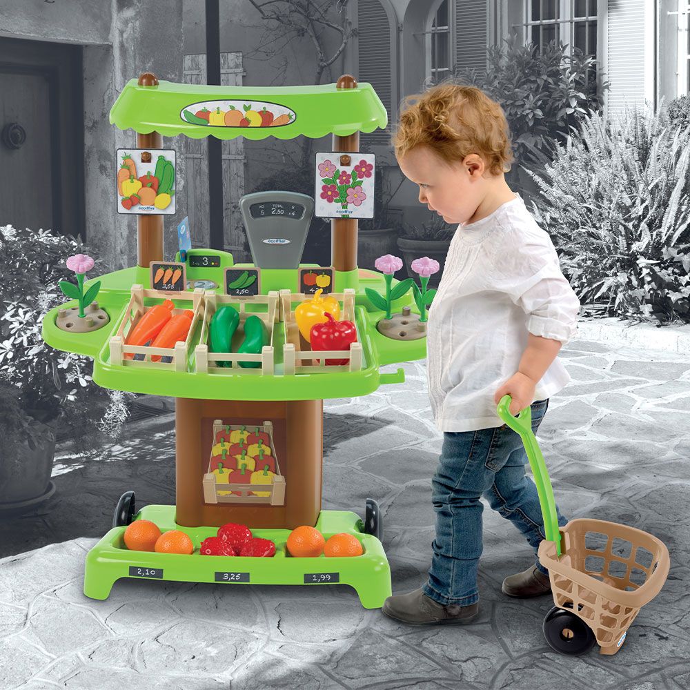 Supermarket cu fructe si legume Ecoiffier - poza 2