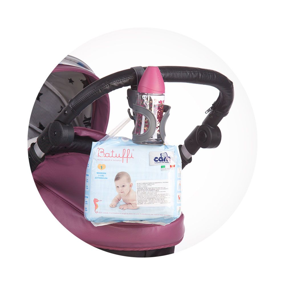 Suport de biberon pentru carucior Chipolino black - poza 4