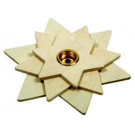 Suport lumanare de decorat Star - poza 2