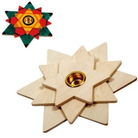 Suport lumanare de decorat Star - poza 3