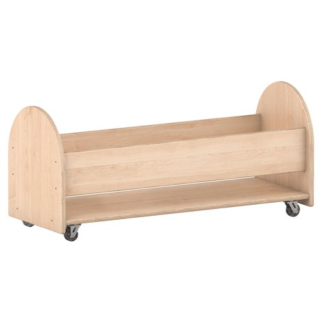 Suport mobil din lemn pentru 10 perne MO855336, 108x40x47 cm - poza 1