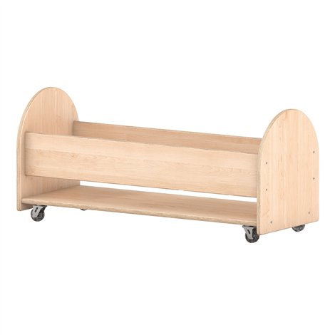 Suport mobil din lemn pentru 10 perne MO855336, 108x40x47 cm - poza 2