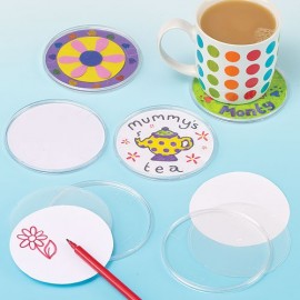 Suport pahar din plastic pentru decorat - Baker Ross - poza 1