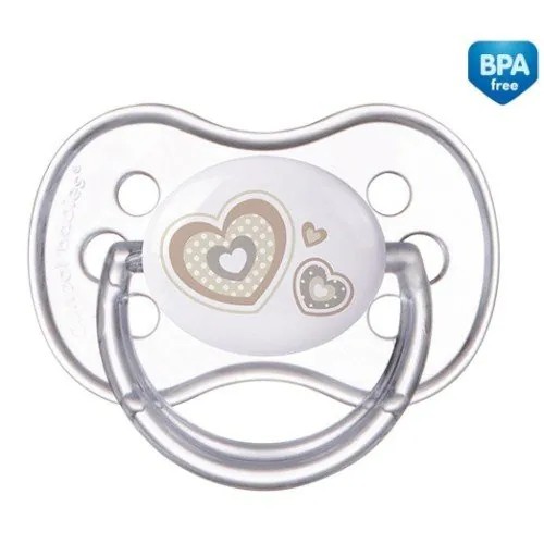 Suzeta cu tetina silicon tip cireasa Canpol Newborn Baby 0-6 luni - poza 3
