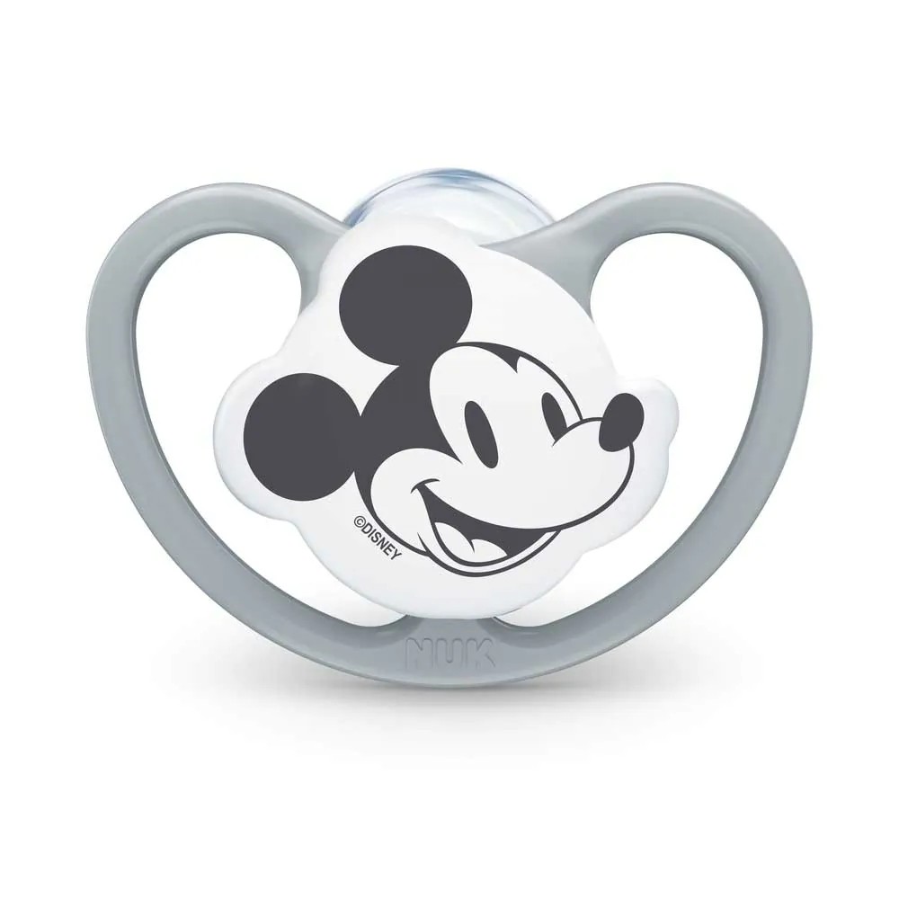 Suzeta din silicon NUK 18 luni + Space Mickey diverse modele - poza 2