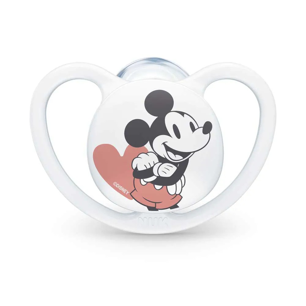 Suzeta din silicon NUK 18 luni + Space Mickey diverse modele - poza 3