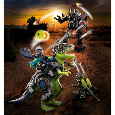 T-rex - batalia gigantilor PM70624 Playmobil - poza 4