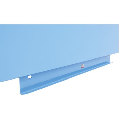 Tabla albastra magnetica 75 x 115 cm, cu raft accesorii inclus - poza 3