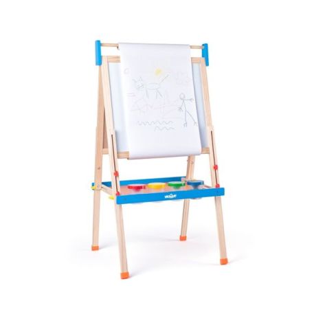 Tabla cu litere, rola de hartie si pahare - poza 5