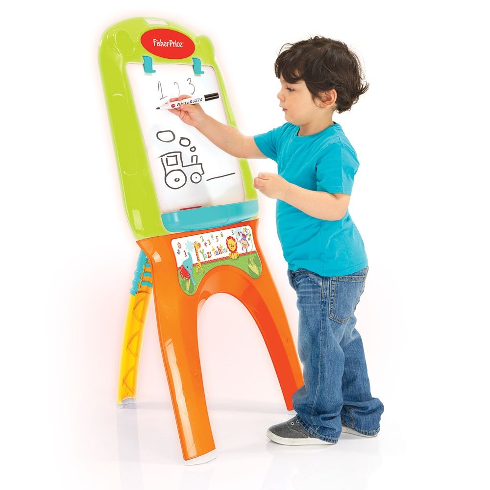 Tabla de plastic cu foi si marker Fisher Price - poza 2