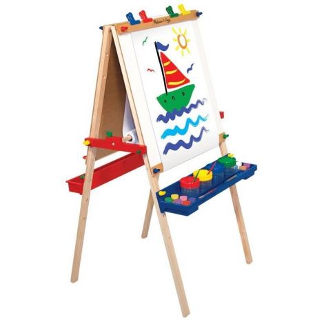 Tabla de scris reglabila Sevalet lemn Melissa and Doug - poza 1