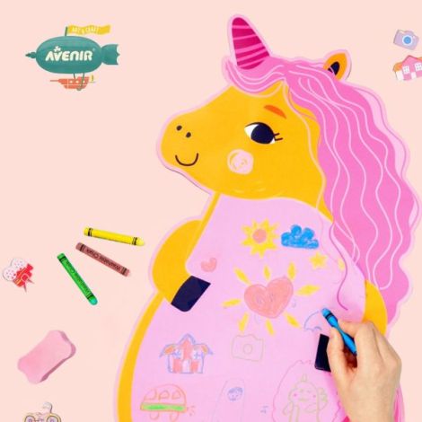 Tabla magnetica de perete-Unicorn - poza 4