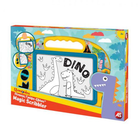 Tabla Magnetica Magic Scribbler Baby Dinozaur - poza 1