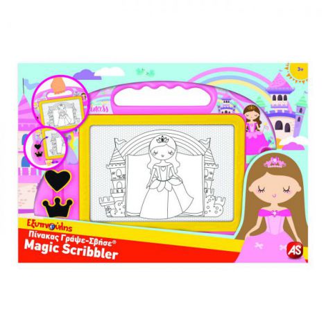 Tabla Magnetica Magic Scribbler Baby Princess - poza 5