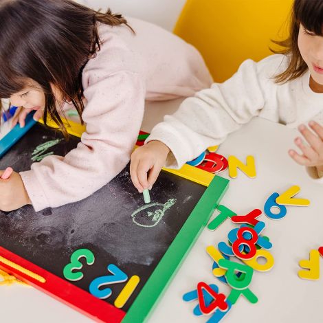 Tabla magnetica si de scris cu litere Melissa and Doug 145 - poza 3
