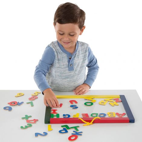 Tabla magnetica si de scris cu litere Melissa and Doug 145 - poza 5