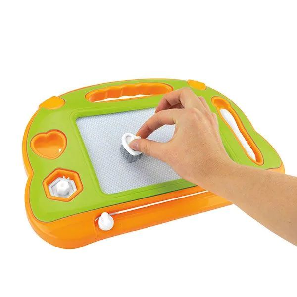 Tabla magnetica TToys Dinozaur cu 2 stampile - poza 2