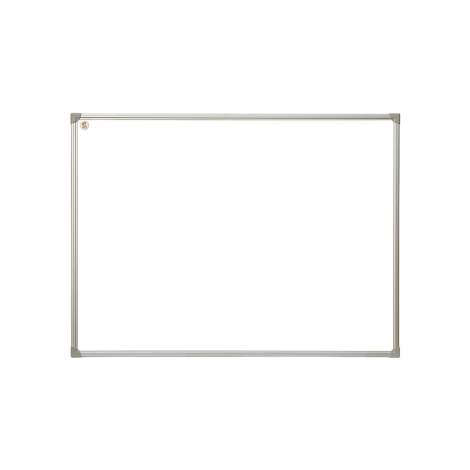 Tabla scolara alba magnetica 170x100 cm, cu rama din aluminiu - poza 1